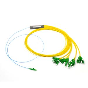 1x32 Fiber Optic Steel Tube PLC SPLITERTER MINI 0. 9mm