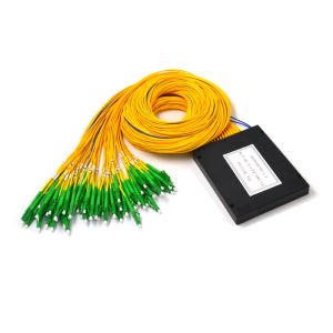 2x64 Fiber Optic Plc Splitter ABS Modul 2. 0 mm s konektorem SC\/APC