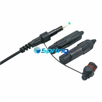 Outdoor Pre - Connectized TW hybridní rychlý konektor IP Mini SC Optical H Connector kompatibilní